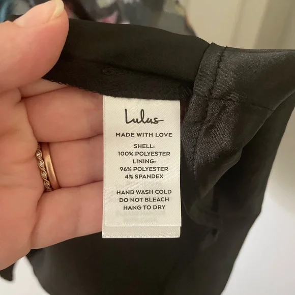 NWT Lulu’s whimsical black butterfly dress size XL - Picture 6 of 7